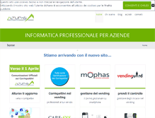 Tablet Screenshot of alturas.it